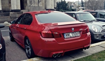 BMW 5 F10 M5 спойлер Волан спойлер грунтовка качество!