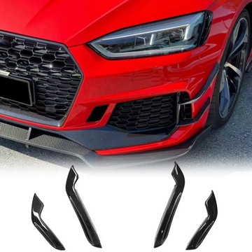 CARBON SPOILER WLOTY ZDERZAKA Vent Audi RS5 B9 17+