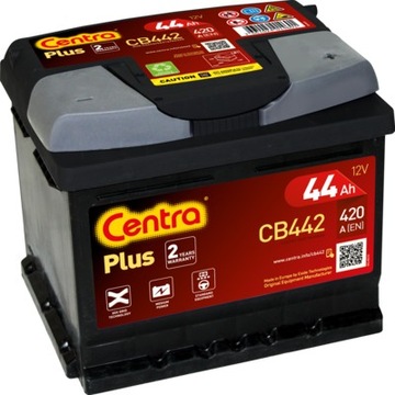 CENTRA AKUMULATOR PLUS P+ 44AH/420A CB442