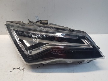 SEAT ATECA lampa prawa przód przednia UK