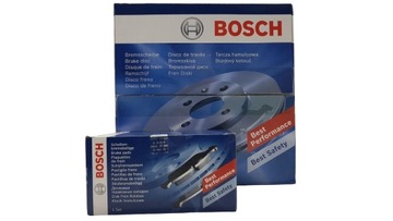 Bosch диски + колодки передні AUDI A4 B8 A5 8T 314mm