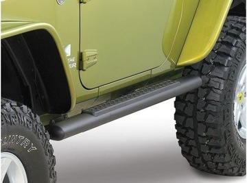 Алюмінієві пороги Jeep Wrangler JK 2007 + 2 двері