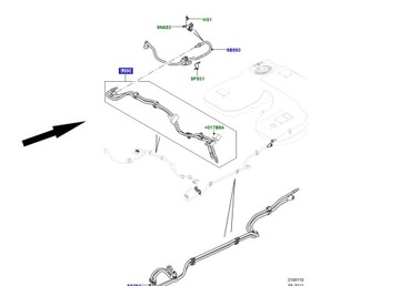 Паливопроводи Range Rover LR088540