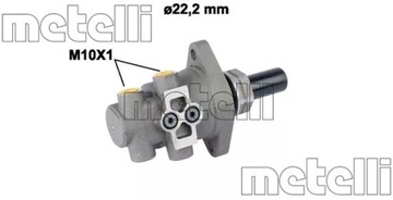 Хем.Насос YARIS 1.5 03-05-0831 METELLI насос