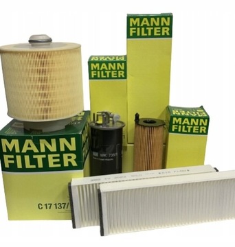 Комплект фильтров MANN FILTER AUDI A6 C6 2.7 3.0 TDI