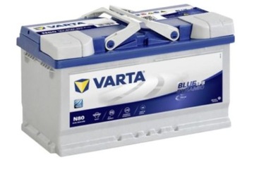 AKUMULATOR VARTA BLUE EFB 80AH 800A P+ 580500080