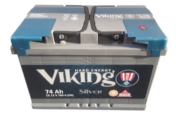 Akumulator VIKING Silver 74Ah 760A