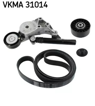 VKMA 31014 / SKF КОМПЛЕКТ ПОЛІКЛИНОВОГО РЕМЕНЯ. VW 1.9 TDI