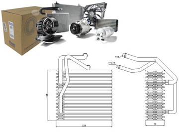 ВИПАРНИК КОНДИЦІОНЕРА NIS92205 NISSENS