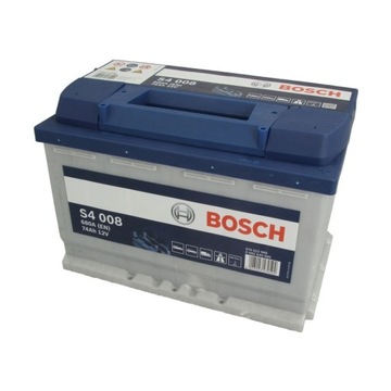 Акумулятор BOSCH S4 74Ah 680a p+