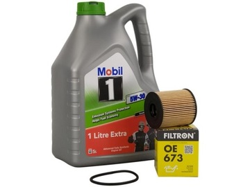 MOBIL 1 ESP 5W30 5L+FILTR OLEJU OE673