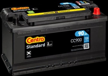 CEN CC900 AKUMULATOR CENTRA 90AH/720A EN +P STD