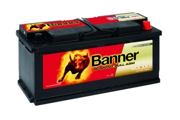 Акумуляторна батарея BANNER Running Bull AGM 12V 105AH 950A AGM 60501