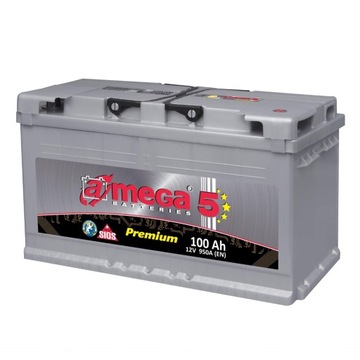 Akumulator Amega Premium M5 12V 100Ah 950A P+