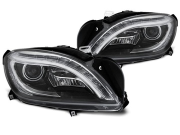 Reflektor Lampa kpl Tuning Mercdes ML 166 2011-15