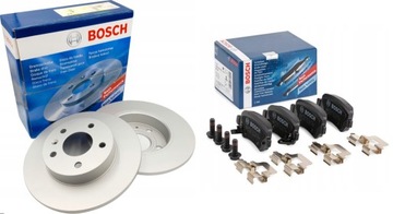 Диски + колодки Bosch задні OPEL ASTRA III 3 H