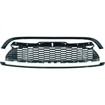 Grill Mini R56 R57 06-09 Czarny/błyszczący