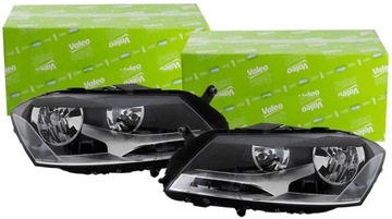 VALEO REFLEKTORY LAMPY PRZÓD KPL VW PASSAT B7