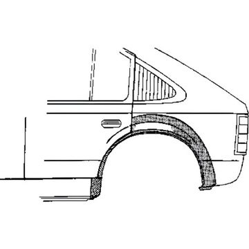 БІЧНА СТІНКА ДЛЯ MAZDA 323 S / F 4/5 TRG. 00-03