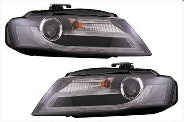 Reflektory Lampy DRL dzienne Led Audi a4 b8 8k 07-