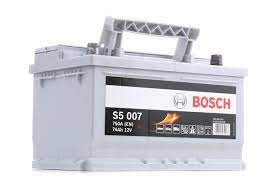 Акумулятор BOSCH S5 007 74AH 750A L-