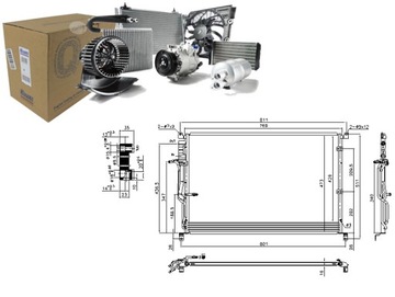 SKRAPLACZ KLIMATYZACJI AUDI A8 2.8 FSI (4E_)