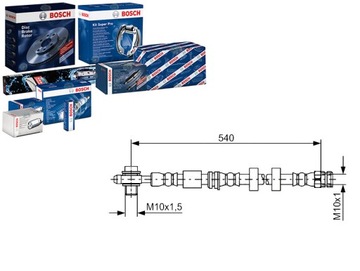 ГАЛЬМІВНИЙ ШЛАНГ BOSCH 6R0611701F 6R0611701E 6R06