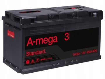 Akumulator AMEGA 3 BOCHNIA 100Ah 850A P+