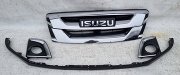 GRILL + KRATKI SPOILERY ISUZU D-MAX II LIFT 17-20