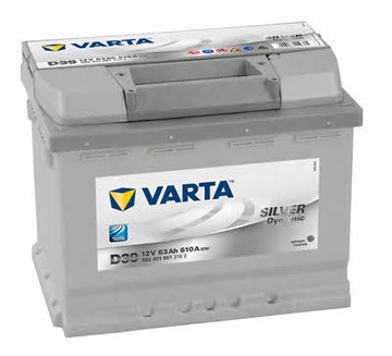 Аккумулятор Varta Silver Dynamic 12V 63AH 610A(EN)