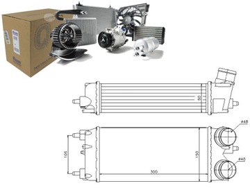 Інтеркулер FORD B-MAX 1.5 TDCi (JK)