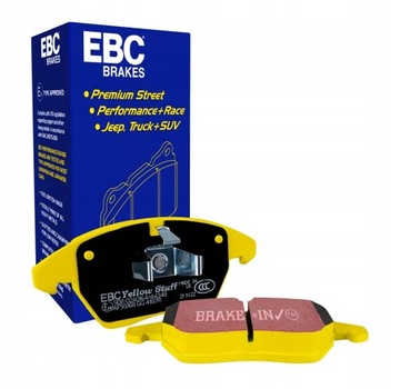 Сильні колодки EBC Yellow-AUDI S6 C5 97-05 ззаду