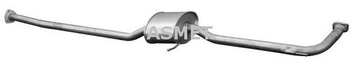 Tłumik wydechowy przód Asmet ASM13.004