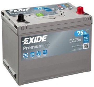 АКУМУЛЯТОР 75AH + P HONDA EXIDE-P