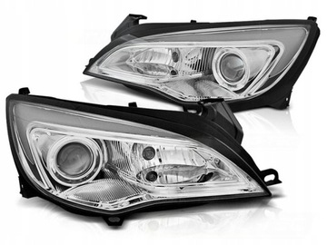 LAMPY OPEL ASTRA J 10-15R LED TUBE LIGHT BAR CHROM