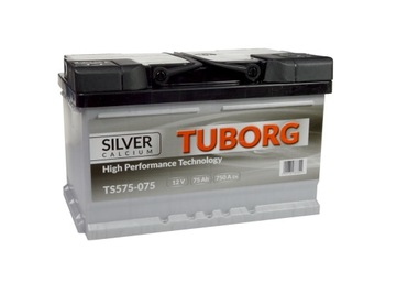 Akumulator Tuborg Silver 12V 75Ah 750A