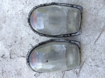 lampy lampa reflektor przód Mercedes W108 W111