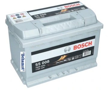 Akumulator Bosch 12V 77Ah/780A S5008