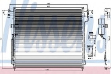 РАДИАТОР KLIM NISSENS 94879 NISSAN PATHFINDER 05-