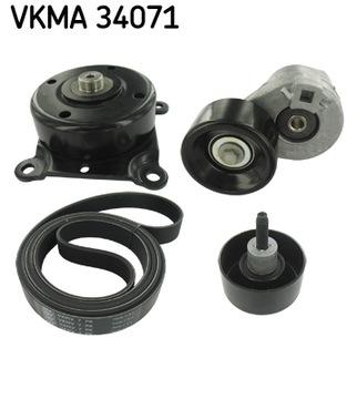 SKF VKMA 34071 комплект поліклинового ременя