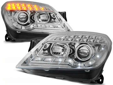 LAMPY REFLEKTORY OPEL ASTRA H 04-10 DAYLIGHT CHROM