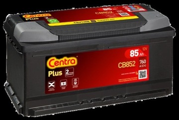 CEN CA852 AKUMULATOR CENTRA 85AH/800A 12V +P FUTU