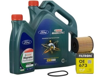 CASTROL PROFESSIONAL 5W30 A5 6L+FILTR OLEJU OE673