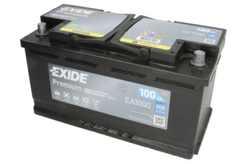 Стартовый аккумулятор EXIDE EA1000