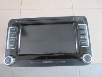 Радіо навігація сенсорний екран Передня панель VW PASSAT B7 1t0035680f