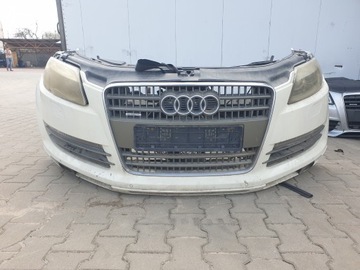 AUDI Q7 4L PAS PRZEDNI PRZÓD KOMPLET ZDERZAK LAMPY