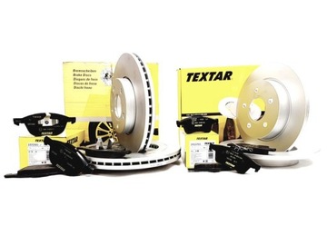 TEXTAR диски + колодки P + T VOLVO C30 V50 S40 2 278 мм