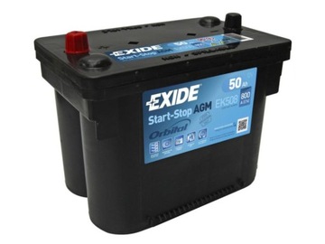 Akumulator Exide AGM 12V 50Ah 800A L+ EK508