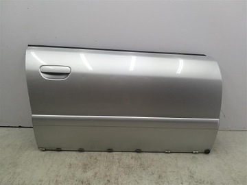 Передняя правая передняя дверь Audi A4 B5 LY7W серебро