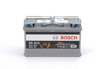 BOA0092S5A110 AKUMULATOR 80AH/800 P+ START-STOP A